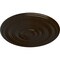 Ekena Millwork Carton Smooth Ceiling Medallion (Fits Canopies up to 9 1/8"), 29 1/8"OD x 1 1/2"P, Bronze CM29CABZS - alternate 2